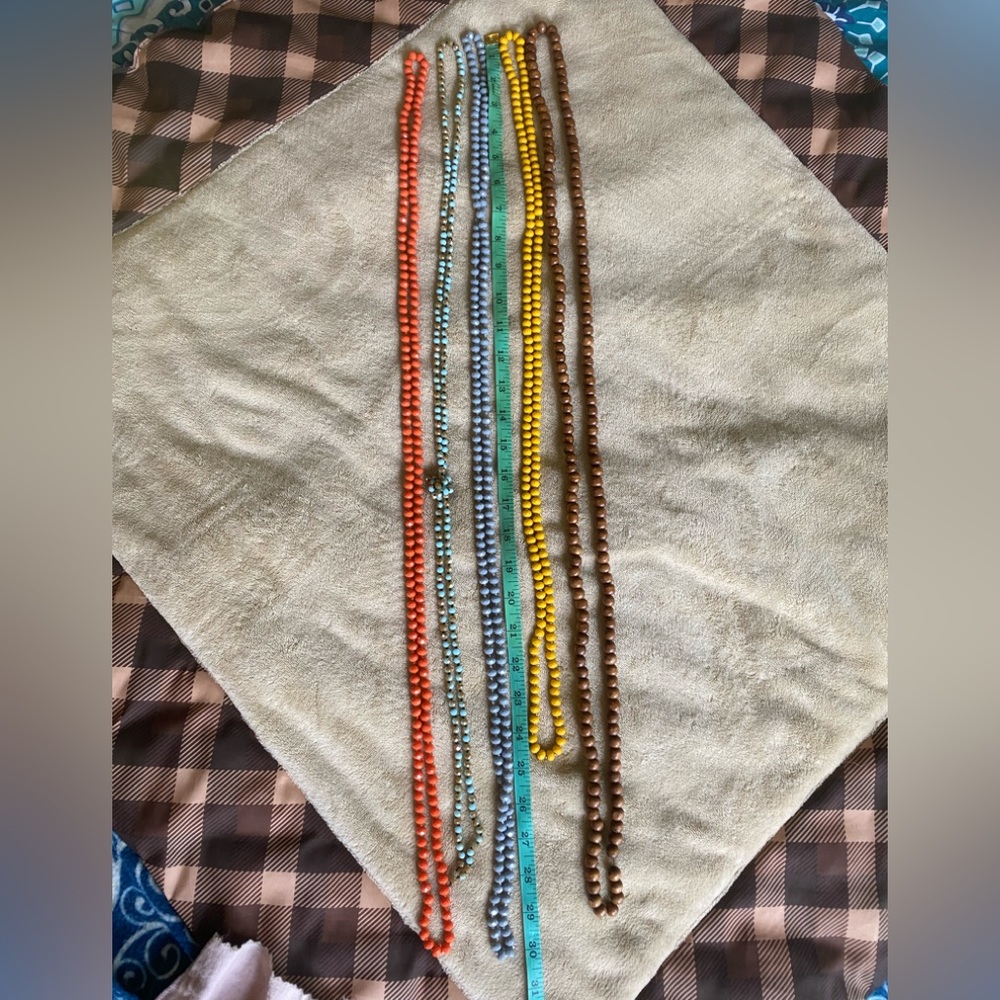 Beaded necklaces all great condition